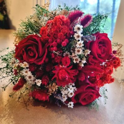 Bouquet de fleurs stabilisées 'MONTAIGNE'